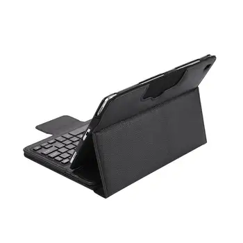 Litchi Tableta Shell pentru Samsung Galaxy Tab S6 Lite 10.4 P610 P615 P618 Caz Bluetooth Wireless Keyboard Magnetic Capacul suportului Pen+