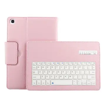 Litchi Tableta Shell pentru Samsung Galaxy Tab S6 Lite 10.4 P610 P615 P618 Caz Bluetooth Wireless Keyboard Magnetic Capacul suportului Pen+