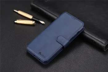 De lux Stand din Piele de Caz Pentru Samsung Galaxy A8 Plus 2018 A730F A8 2018 A530F acoperi coque capa Portofel Caz de Telefon Capacul din Spate Caz