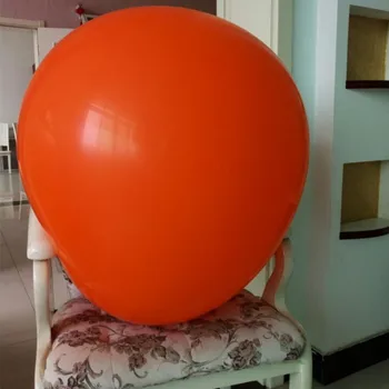 En-gros de 50pcs/lot de Colorat Super-Mare Heliu Baloane Gonflabile Gigant Balon Latex Petrecere Baloane Rotunde Mari Deco