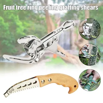 Inel în Formă de Fructe de Arbore de cuțit de curățat Coaja de Separare Instrument de Tăiere Aliaj de Altoire Instrument de Unelte de Gradina _WK