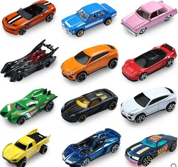 1-72pcs/cutie Hot Wheels turnat sub presiune, Metal Mini Model de Masina Brinquedos Hotwheels Mașină de Jucărie pentru Copii Jucarii Pentru Copii Ziua de 1:43 Cadou