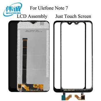 WEICHENG Pentru Ulefone Nota 7 de Display LCD si Touch Screen Digitizer +Instrumente Și Adeziv Pentru Ulefone Notă 7P S11 Senzor LCD