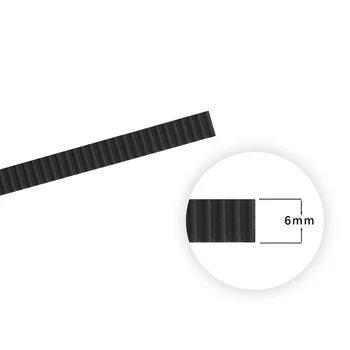SIMAX3D 5m/lot GT2 Curelei de Distribuție + 5 buc Dinte 20mm Teava 5mm Lățime 6mm Negru Calendarul Scripete + M3 Șurubelniță pentru Imprimantă 3D Piese