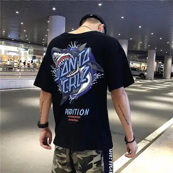 Men ' s T-shirt casual scrisoarea imprimate pentru bărbați T-shirt de Vară 2020 Bumbac hip hop bărbați vrac cu maneci scurte T-shirt