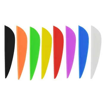 30pc 2Inch Săgeată de Cauciuc, Pene din Plastic Pene Săgeată Palete Colorate Fletching DIY de Fotografiere Arcul Și Săgeată tir cu Arcul Accesorii