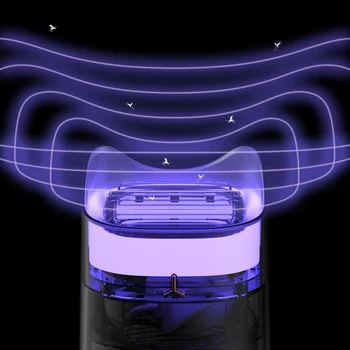 3 viața Mosquito Killer Lampa USB de Încărcare Electrică de Țânțari Dispeller Lumină LED-uri Capcană Lampă de Grădină în aer liber