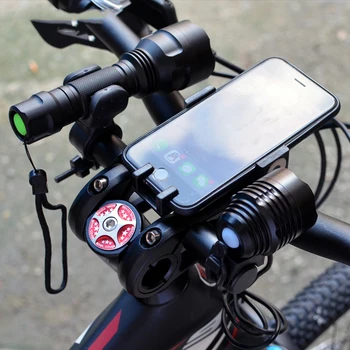 Bicicleta Mici Auxiliar Ghidon Reglabil Gol Înălțime Enhancer 28.6/31.8 mm din Aliaj de Aluminiu Mountain Bike Bar End