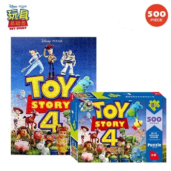 Disney Pixar Toy Story 4 Marvel Avengers Congelate 2 Spiderman, Mickey și Minnie Mouse, 500 Piese Puzzle jucării pentru Copii cadouri