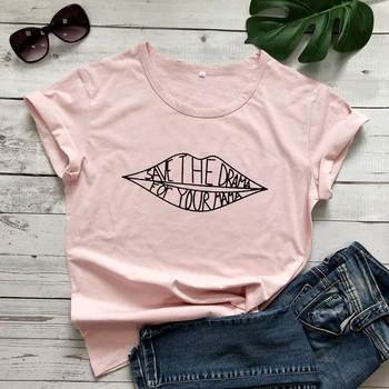 Salvați Drama Pentru Mama Ta T-shirt Femei Amuzante Feministă Sloganul Tricou Casual de Vara cu Maneci Scurte Grafic Mama Viata Teuri Topuri