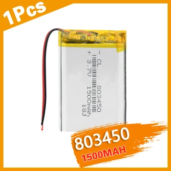 3.7 V 803450 LiPo 1500mAh Baterie Reîncărcabilă Litiu-Polimer Celule de Înlocuire Cu PCB Pentru Mini Ventilator MP4 MP5 GPS PDA Cască