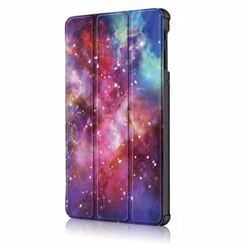 2019 Nouă Lumină greutate Ultra Slim Magnetic Flip case Pentru Samsung Galaxy TAB S4 10.5 inch T830 T835 SM-T830 SM-T835 Coperta + pen