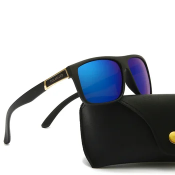 Polaroid ochelari de Soare pentru Bărbați Piața Flexibil Tr90 de Conducere de Cauciuc, Ochelari de Soare Brand Faimos Bărbați Polarizate Sunglases de sex Masculin UV400