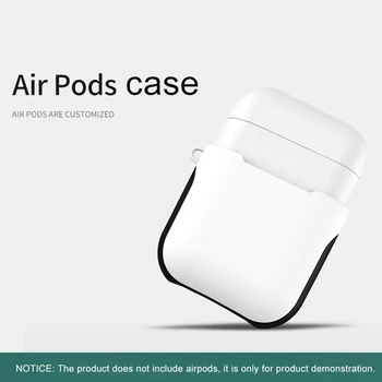 IKSNAIL Pentru Apple Airpods 1 Caz Pentru Bluetooth Wireless Căști Anti-Knock Lucios Capac de Protecție Pentru Aer păstăi de Încărcare Cutie