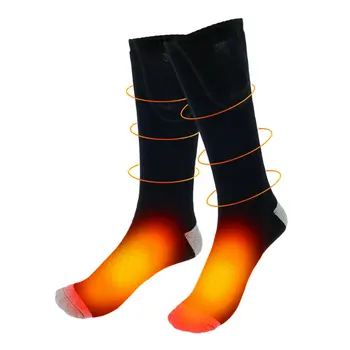 1Pair Electrice Incalzite Șosete Reglabil pe Trei Modul Elastic Confortabil Rezistent la Cald Iarna Ciorap pentru Drumeții în aer liber Schi Sport