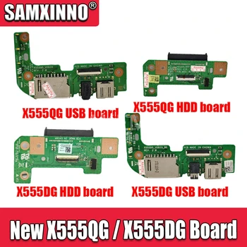 Nou, Original, Pentru Asus X555Q X555QG X555D X555DG REV2.0 AUDIO USB CITITOR de CARD de BORD HDD Consiliul de Hard disk bord