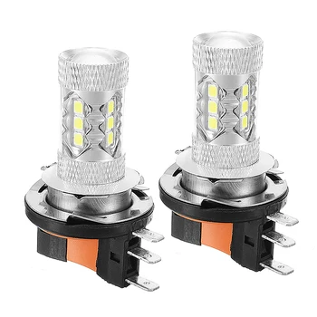 2 buc H15 LED-uri Auto Faruri Becuri HID 6000K 12V Alb Super-Luminos Faruri de Mașină Sursa de Lumină Universală Pentru Toate Masinile