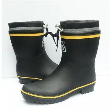Barbati Toamna Iarna de la Jumătatea Vițel Rainboots Impermeabil de Pluș Cald Bărbați Ghete Outdoor, Pescuit, Vânătoare de Siguranță pantofi de Cauciuc Dimensiune 38-45 46