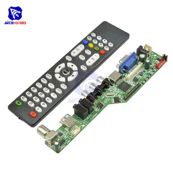 Universal LCD Controller Rezoluția Consiliului Placa de baza TV VGA, HDMI, AV, TV, USB Interfata HDMI Driver de Placa de Antrenare a Modulului de Comandă