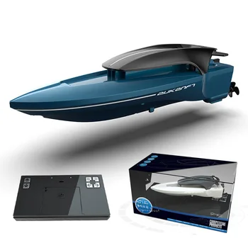 De mare Viteză Barci RC Jucarii Copii 2.4 G Control de la Distanță de Curse cu Barca cu motor de Simulare de Navigatie Model Cu Lumina Jucării de Apă Adulți Cadou