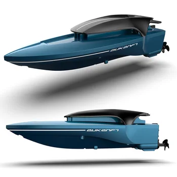 De mare Viteză Barci RC Jucarii Copii 2.4 G Control de la Distanță de Curse cu Barca cu motor de Simulare de Navigatie Model Cu Lumina Jucării de Apă Adulți Cadou