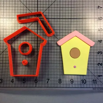 Desene animate Cabana Casa de Câine Cookie Cutter Set Personalizate Imprimate 3D Fondant Cupcake Sus Decorare Tort Instrumente Fondant Matrite