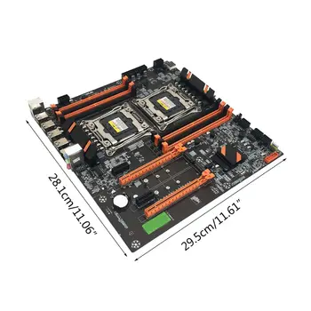 X99 Dual Server de Calculator Placa de baza despre lga2011-3 CPU Memorie DDR4 Joc Placa de baza Modulului