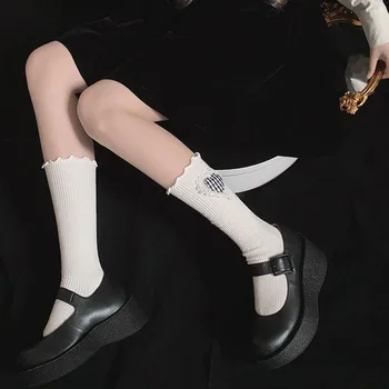 Y Demo Harajuku Lolita Carouri Femei Stocare Gotic Inima Dulce Streetwear Ciorap Lung De Sex Feminin 2021 Maree