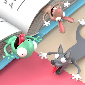Stereo 3D de Desene animate Minunat Animal Marcaj Original, Amuzant Student Papetărie
