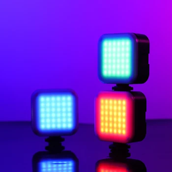 Ulanzi U-Luminos Mini Video cu LED-uri de Iluminat 2700k-6500k 7.5 W cu 6 Culori RGB Efect de Filtru Pentru fotografie Vlog Umple de Lumină