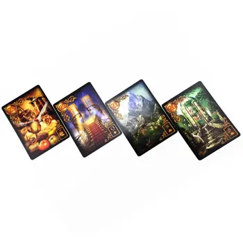 Aurit Reverie Lenormand Văzător Card Englezesc Complet 47 Soarta Divinație De Cărți De Tarot Carti De Joc Creativ Cadou Durabil Poker