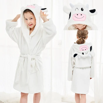 Copii Halat de Animale Copil Halat de baie Pijamale Fete cu Gluga Prosop de Plaja pentru Copii Pijamale Băiat Halat de Baie Copilul în Pijama Robe