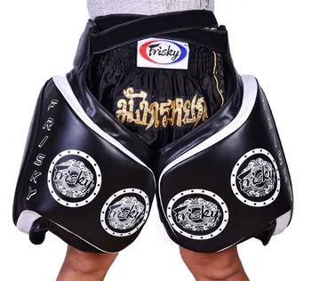 Muay Thai Coapsei Pad Box Picior Protector Pentru Antrenament Muay Thai De Protecție Pe Întreaga Față Și Pe Partea De Dinafară A Coapsei