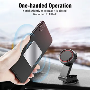 Roti Suport De Telefon În Mașină Suport Magnetic Universal Telefon Mobil Bratara Pliabil Telefon Mobil Suport De Încărcare Pentru XIaomi Samsung