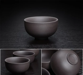 De înaltă calitate Kung Fu Set de Ceai Ceainic Yixing Handmade Mov Lut Oală de Ceai Set de Ceasca ,Zisha Ceramice Ceremonia Ceaiului Chinezesc Cadou