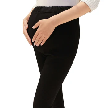 Femei De Îmbrăcăminte, Haine De Maternitate Jambiere De Iarnă Îngroșat Cu Catifea Femeile Gravide Pantaloni Pantaloni Cald Iarna Rochie De Maternitate