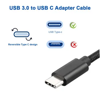 OTG Tip C prelungitor USB 3.0 de sex Feminin Pentru C USB 3.1 de sex Masculin Cablu de Date USB de Încărcare de Transmisie de Date USB-C Convertor Adaptor