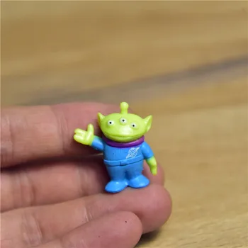 48piece 2,5 cm verde mic om Străin de înaltă calitate jucării figura Străin subminiaturale de colectare de jucării