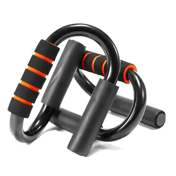 1 pereche S Forma Push Up Stand oțel Carbon Push-Up-uri Standuri Baruri Instrument Voor de Fitness Borst Formare Apparatuur Exercițiu de formare