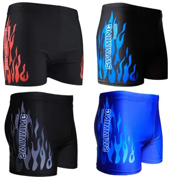 Costume de baie Barbati Sexy Foc, care Arde Bărbați Boxeri Înot pantaloni Scurți, Trunchiuri de Costume de baie, Pantaloni de Plaja Purta Baie Sui tMale Purta Pantaloni Boxeri