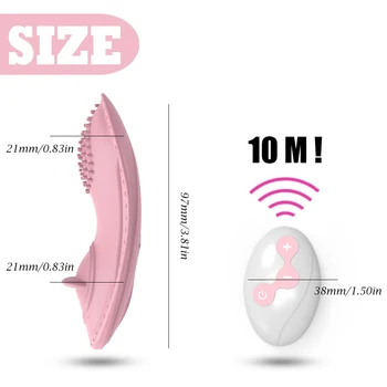 Chilotei Vibrator pentru Clitoris Femeie Vaginale Stimulator Portabil Invizibil de la Distanță de Control Vibrator pentru Femei Adulte Jucarii Sexuale pentru Femei