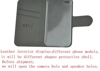 DIY Telefon sac personalizate personalizate Imagine foto din piele PU caz flip cover pentru Huawei Y6 2017 Mya-L41 Mya-L11 Mya L41