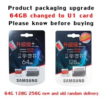 ID: 32899314128 SAMSUNG 32GB Micro SD EVO Plus 64GB Memorie Card Class10 microSDXC 128GB U3 UHS-I 256GB TF Card 4K HD pentru smartphone-uri