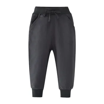 Baieti nou proiectat solid pantaloni de trening copii nou stil de primavara toamna haine de vânzare fierbinte pantaloni pentru baieti de calitate superioară 2-7T