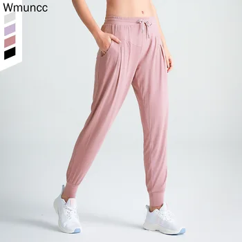 Wmuncc Yoga Pantaloni Femei Dans Sportiv Respirabil Funcționare Femei Pantaloni Sport Fitness Iute Uscat Atletic Vrac Sală De Gimnastică Moale