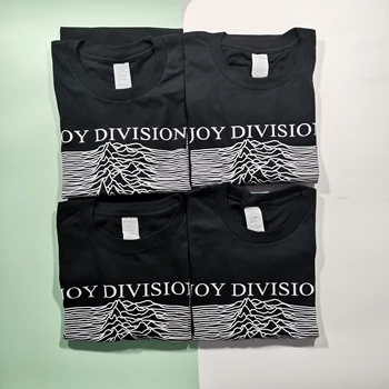 Țăranul Joy Division Imprimare Bărbați Umor Negru camasi Casual Plus Dimensiune Scurt, cu Mâneci lungi de Vara din Bumbac Topuri Tumblr Tricou de Brand Nou