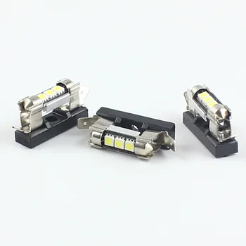 KELIMI 2 Piese Interior Auto de Lumină led-uri bec adaptor Pentru 31mm 36mm Canbus C5W Festoon LED Soclu Titular de bază adaptor