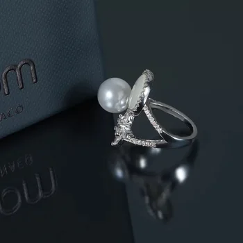 2019 nou design Maroc sidef perle poze pandantiv star inele de lux elegant de brand originale inele fata