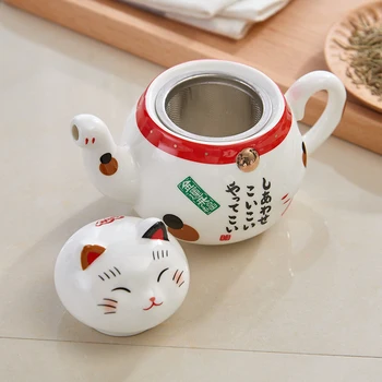 Pisica Drăguț Cupe De Desene Animate Plutus Cești De Cafea Cu Lapte Cana Seturi Creative Micul Dejun Ceai Oală Cana Ceramica Decor Acasă De Crăciun Cadouri