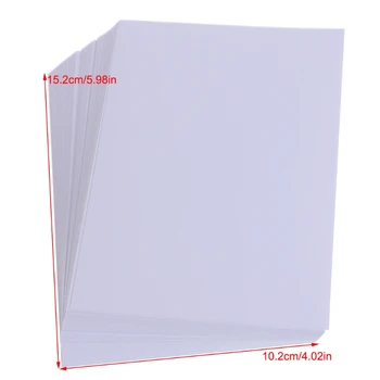 100 Coli Glossy 4R 4x6 Hârtie Foto Pentru Inkjet Printer Consumabilelor de hârtie-PC Prieten
